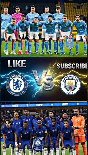 Chelsea vs Manchester City ⚡🔥 #shorts #football
