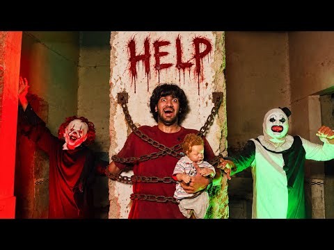 PENNYWISE & TERRIFIER KIDNAPPED ME! 😱|TRAPPEDIN HORROR HOUSE😨