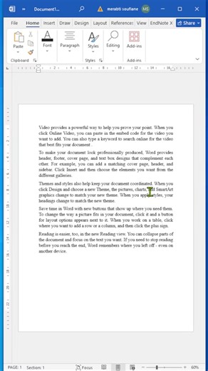 كيف تنشئ مراحع في برنامج وورد #computer #microsoft #drmerabti #fyp #word