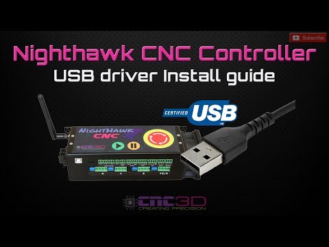 🎮 Getting Started with Your Nighthawk CNC Controller | USB Driver Setup⚙️💻