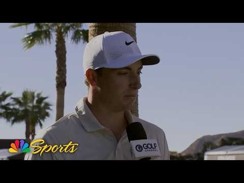 Ben James 'on a good roll right now' after bogey-free 64 | Golf on NBC Sports