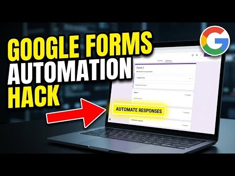 How to automate online surveys with Google Forms - Quick Tutorial