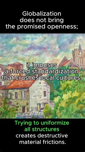Globalization does not bring openness;