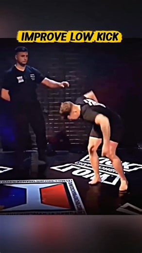 powerful low kick #kickboxing #muaythai #selfdefense