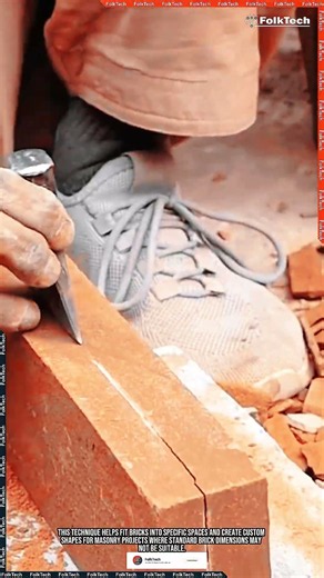 Brick Chisel: Chips Away Excess Brick #tool #tools #innovation