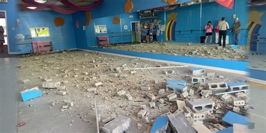 ‘I thought it was a bomb’: Tesla on Autopilot crashes into dance studio, injures 3 people