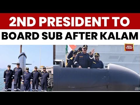 President Murmu Creates History With Submarine Sortie On INS Vagsheer: Shreya Chatterjee Reports