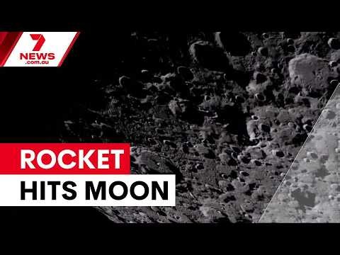 SpaceX rocket booster set to crash into moon | 7NEWS