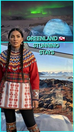 🇬🇱 Best GREENLAND stays according to five ✨️AI models #travel