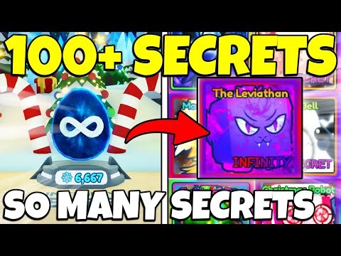 EVERYTHING I HATCHED FROM THE CHRISTMAS EVENT IN BUBBLE GUM SIMULATOR INFINITY! | BGSI