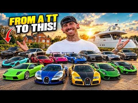 Mat Armstrong’s £5 MILLION Car Collection — BEFORE & AFTER!