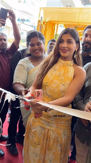 KEERTHANA RESTAURANT Grand Opening ✨ #yashikaaannand #keerthana #trending #viral #shorts #love #bgm