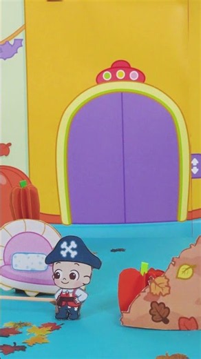 Spot and Count the Pumpkins! 🎃👀 #NurseryShorts #popularsong #shorts