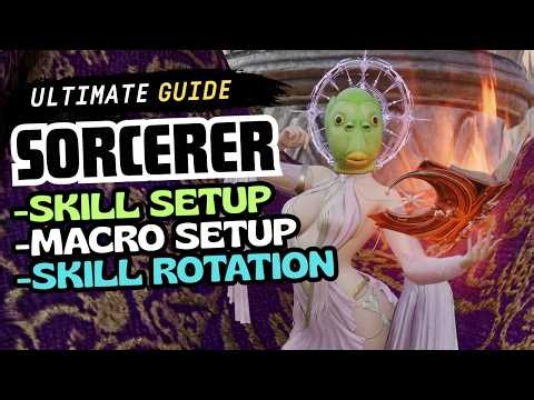 Aion 2 - My Sorcerer ULTIMATE PVE Guide for Skills Build/Macro Setup & Skill Rotation