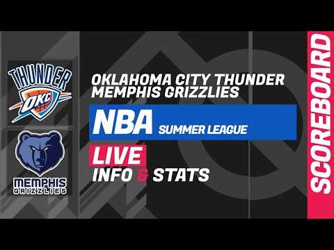 Oklahoma City Thunder vs Memphis Grizzlies live score: NBA Summer League (Salt Lake City) 2026