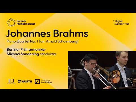 Brahms: Piano Quartet No. 1 (arr. Arnold Schoenberg) / Sanderling · Berliner Philharmoniker