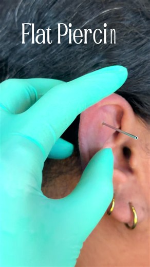 #flatpiercing #earpiercing #bataanpiercer #bgcpiercer #mayumipiercing | piercing