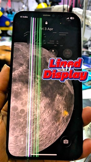 🔥 iPhone Lined Display Fix in Minutes! | Screen Lines Gone 💯
