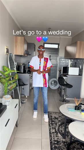 🩷💙Let’s go to @plight_alwayzee and McDee’s traditional wedding. Hair by @@_Isaiah the hairstylist