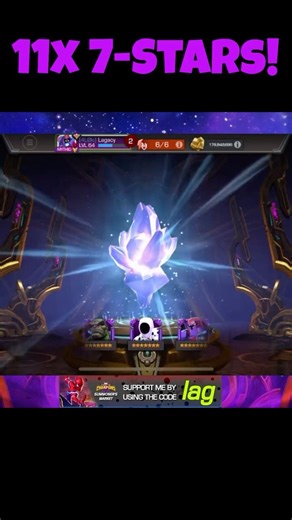 x11 7⭐Basic Crystal Opening! #crystalopening #mcoc