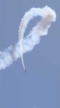 Daredevil Aerobatic Pilot Carves Through The Sky in Stunning Display at San Diego Air Show #shorts