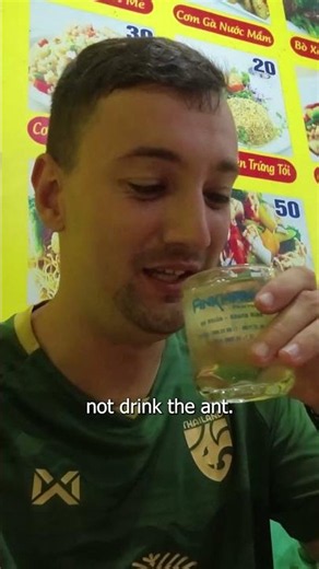 Ant In My Drink In Vietnam 🇻🇳
