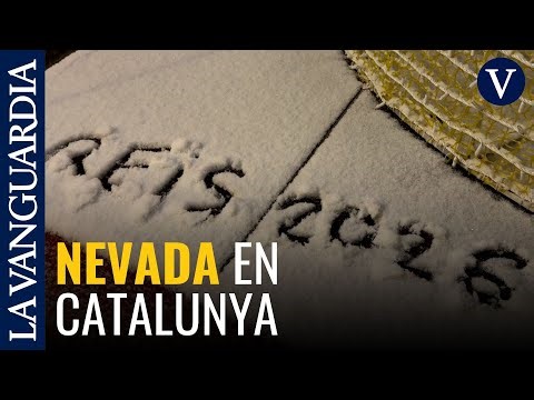 NEVADA | La nieve ha llegado a Catalunya con previsión de extenderse en las comarcas centrales