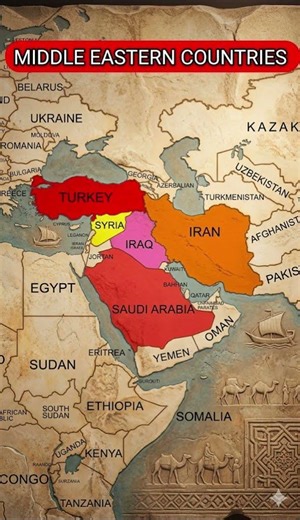 Turkey vs Iran vs Saudi Arabia – Middle Eastern Power Map 2026