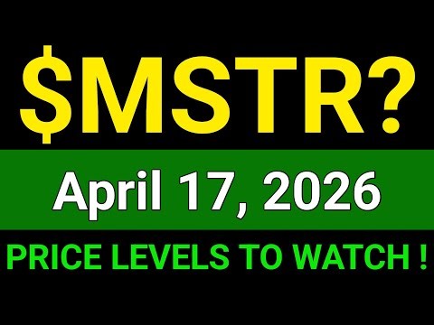 MSTR Stock (MicroStrategy Incorporated) MSTR Stock Technical Analysis | April 17, 2026