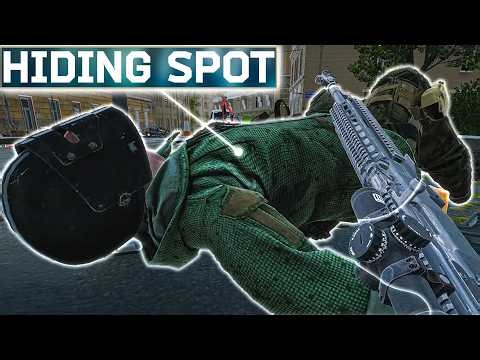 The most INSANE hiding spot in Tarkov! (100Kg Raid)