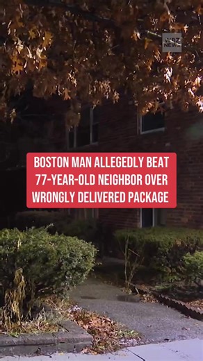 A Boston man allegedly beat his 77-year-old neighbor during a confrontation over a wrongly delivered Amazon package. Read More: https://bit.ly/3YlFaie | WBZ / CBS News Boston