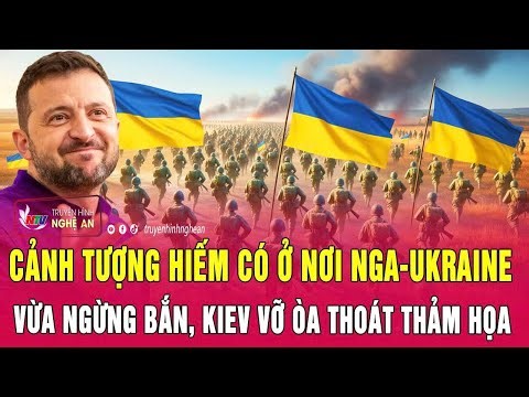 Điểm nóng quốc tế: Cảnh tượng hiếm có ở nơi Nga-Ukraine vừa ngừng bắn, Kiev vỡ òa thoát thảm họa