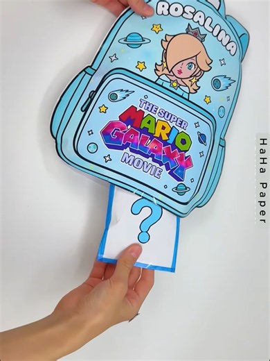 Super Mario Galaxy Papercraft: Peach vs Rosalina Blind Box Unboxing Part 1