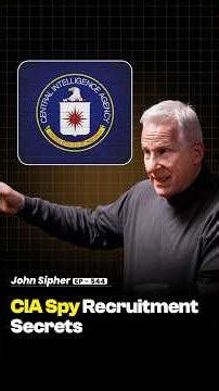How the CIA Recruits Spies | John Sipher - Raj Shamani #shorts