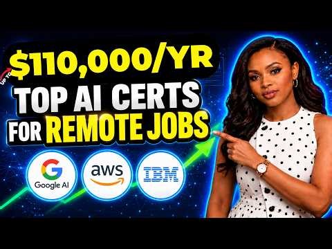 TOP 5 AI Certifications For Remote Jobs | Beginner Friendly | High Paying Remote Jobs 2026!