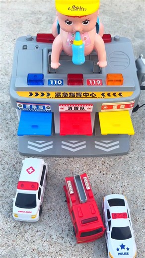 Police Car Ambulance Fire Trucks #ambulance #police #fire #truck