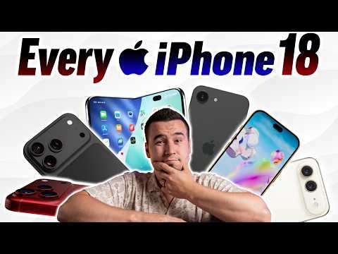 Full iPhone 18 Series LEAKED: 6 iPhones