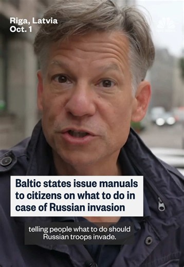 In countries such as Latvia, Lithuania, Estonia and Sweden, governments have issued manuals on what to do if Russian troops invade. These countries have dealt with regular Russian incursions since Moscow's invasion of Ukraine in 2022.