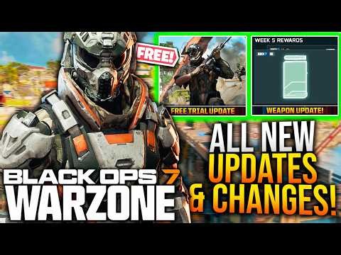 CALL OF DUTY’s NEW UPDATE PATCH NOTES! Major WARZONE FIXES, FREE ACCESS UPDATE, & More!