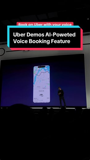 Soon in Uber you’ll be able to book your ride with your voice 👀🚗 #uber #ai #aiassistant #voicebooking #uberdriver