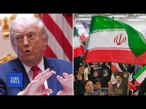 Trump says he's not feeling the pressure to make a deal with Iran, negotiations remain stalled