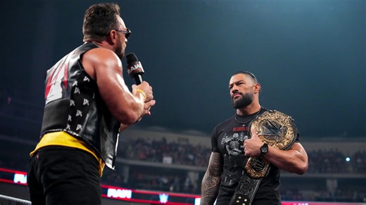 Roman Reigns beats LA Knight to retain WWE world title at Money in the Bank