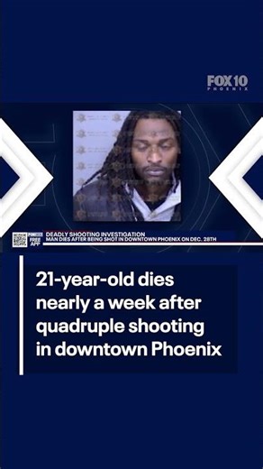 Man dies following quadruple shooting in downtown Phoenix | FOX 10 Phoenix