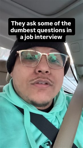 KingTacoNY on Instagram: "They ask some of the dumbest questions ever in a job interview #viral #funny #jobinterviews"