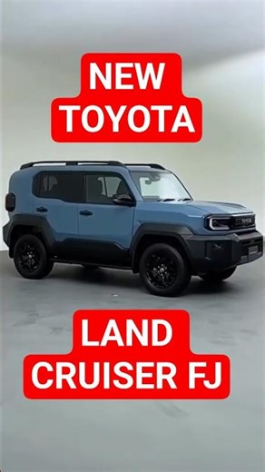 The 2026 Land Cruiser FJ is Here: Retro Off-Roader