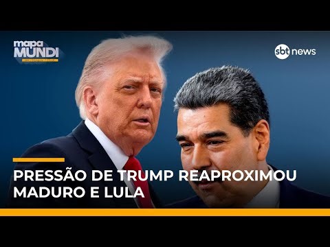 Presidente Lula e Maduro voltam a se falar diante das ameaças dos EUA | #MapaMundi
