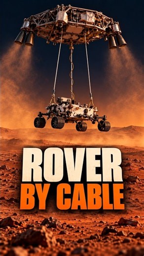NASA Lowered a Rover From a Flying Rocket Platform