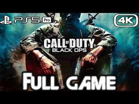 CALL OF DUTY BLACK OPS (PS5 PRO) Gameplay Walkthrough FULL GAME (4K 60FPS) No Commentary