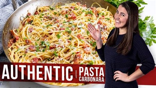 How to make authentic pasta carbonara | The Stay At Home Chef