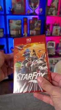 Por dentro da caixa STAR FOX do NINTENDO SWITCH 2 UNBOXING